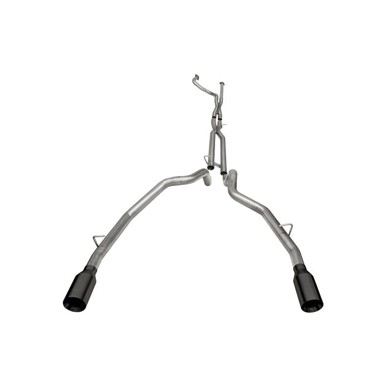 Corsa 2021-2024 Dodge Ram TRX Crew Cab Baja Catback Exhaust Dual Rear Black Tip-SR1 Performance