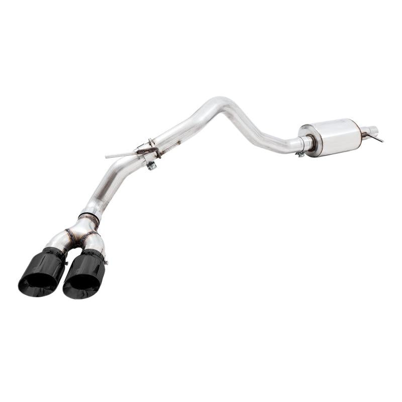 AWE Tuning 2019+ Ford Ranger 0FG Performance Exhaust System w/Diamond Black Tips & Rock Guard-SR1 Performance