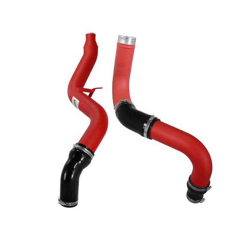 aFe Bladerunner 3in Red Intercooler Hot and Cold Side Tubes 14-15 Dodge Ram 1500 EcoDiesel V6 3.0L-SR1 Performance