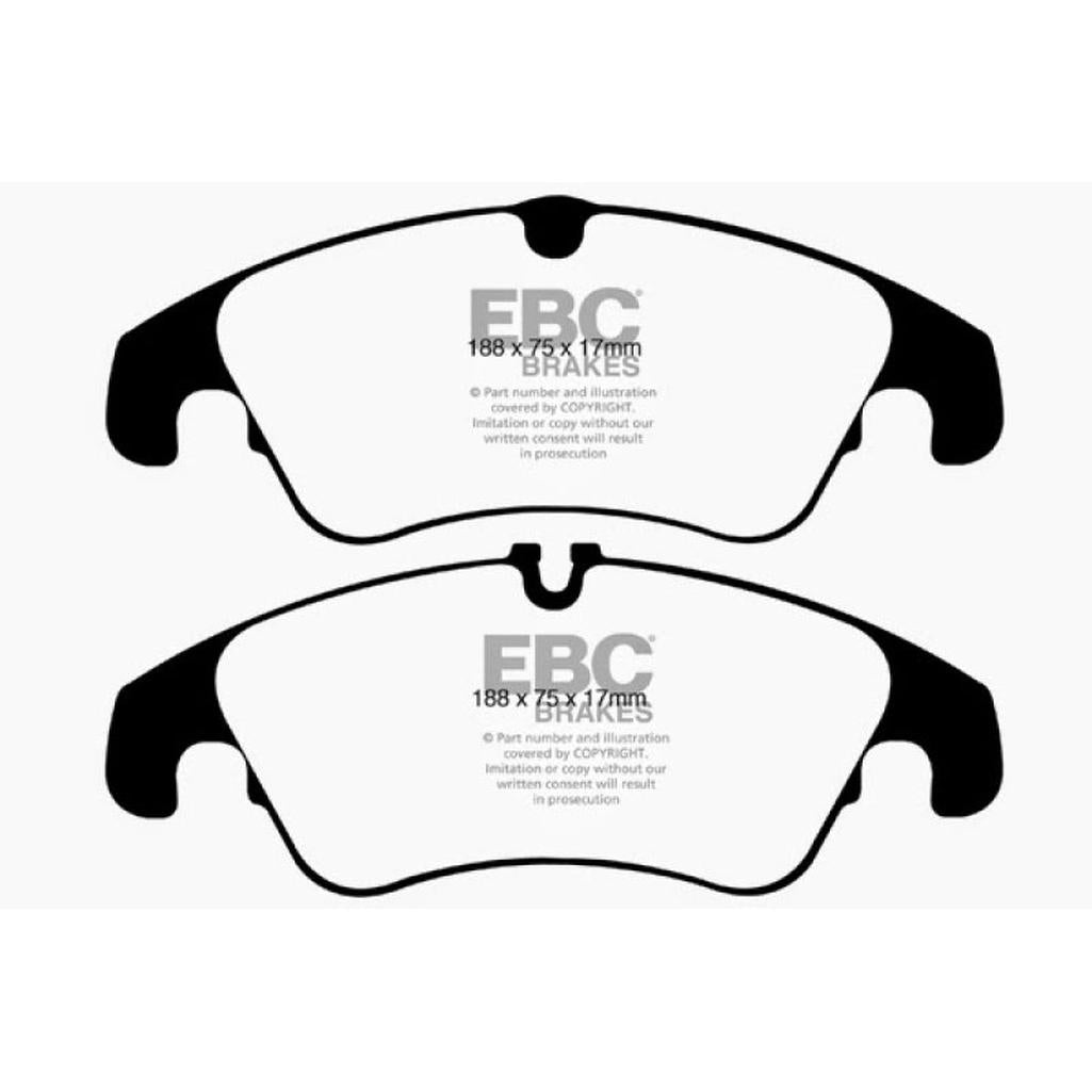 EBC Bluestuff NDX Full Race Brake Pads for Audi S4 and S5 - Part Number DP51986NDX