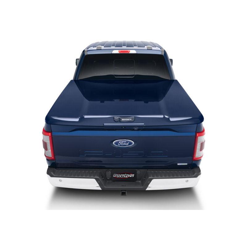 UnderCover 22-23 Ford F-150 Crew Cab 5.7ft Elite LX Bed Cover - Atlas Blue