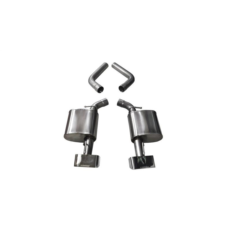 Corsa 2015-2023 Dodge Challenger 6.4L V8 2.75in Dual Rear Exit Axle-Back Sport GTX2 Polished Tips-SR1 Performance