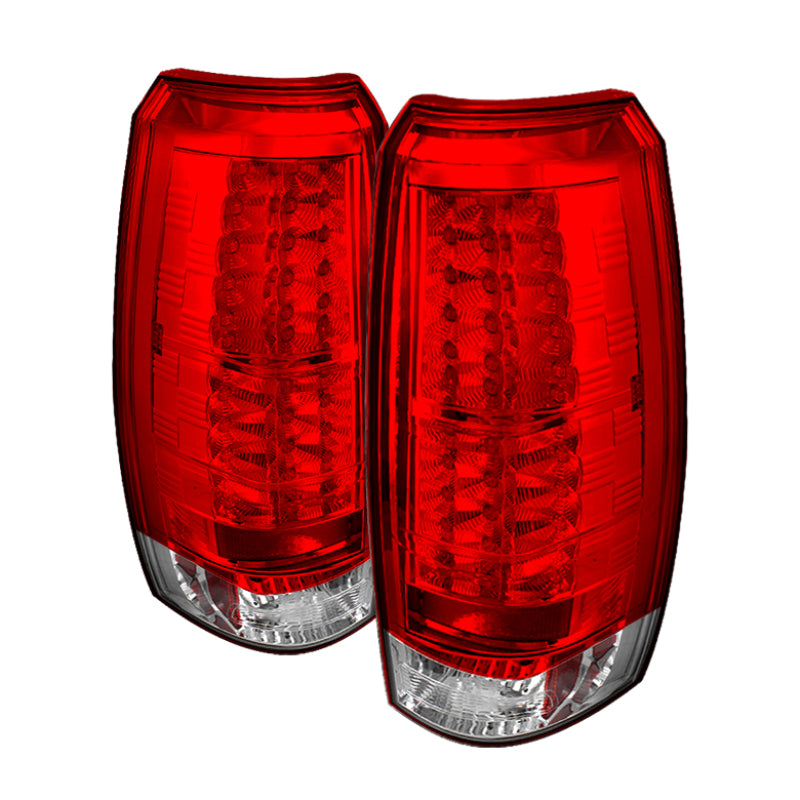 Spyder Chevy Avalanche 07-13 LED Tail Lights Red Clear ALT-YD-CAV07-LED-RC-SR1 Performance