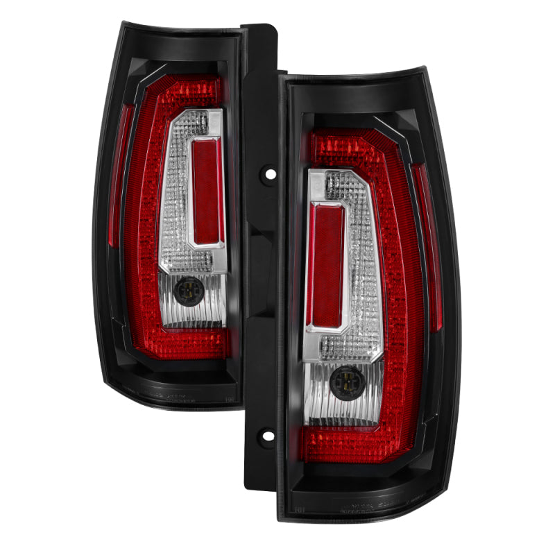 Spyder Chevy Suburban/Tahoe 07-14 V2 - Light Bar LED Tail Lights - Black ALT-YD-CSUB07V2-LED-BK-SR1 Performance