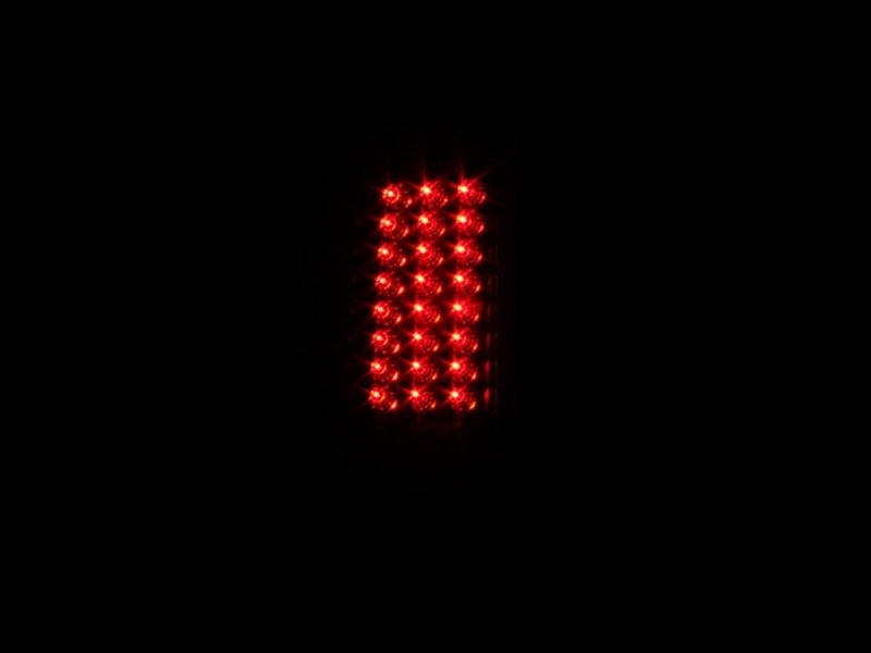 ANZO 2008-2015 Ford F-250 LED Taillights Black-SR1 Performance
