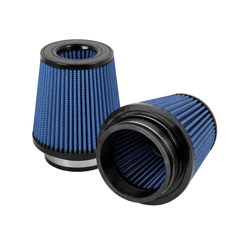 aFe MagnumFLOW Air Filters UCO P5R A/F P5R 4F x 6B x 4-1/2T (Inv) x 6H (Pair)-SR1 Performance