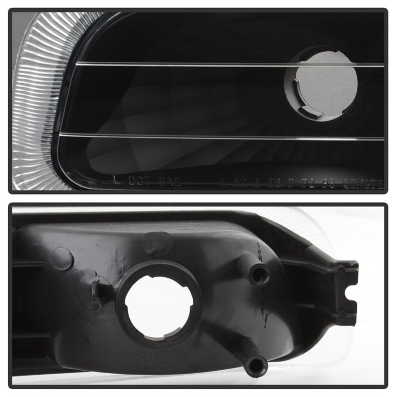 Xtune Chevy Silverado 99-02 Amber Reflector Bumper Lights Black CBL-JH-CS99-AM-BK-SR1 Performance