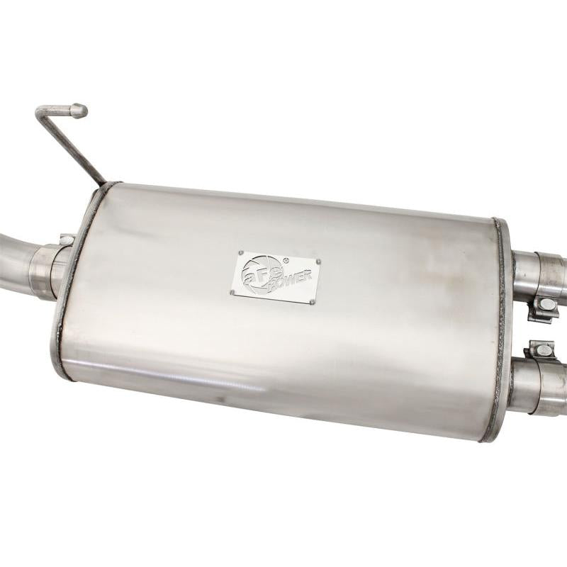 aFe MACHForce XP Exhaust Cat-Back 2.5/3in SS-409 w/ Polished Tip 05-15 Nissan Xterra V6 4.0L-SR1 Performance
