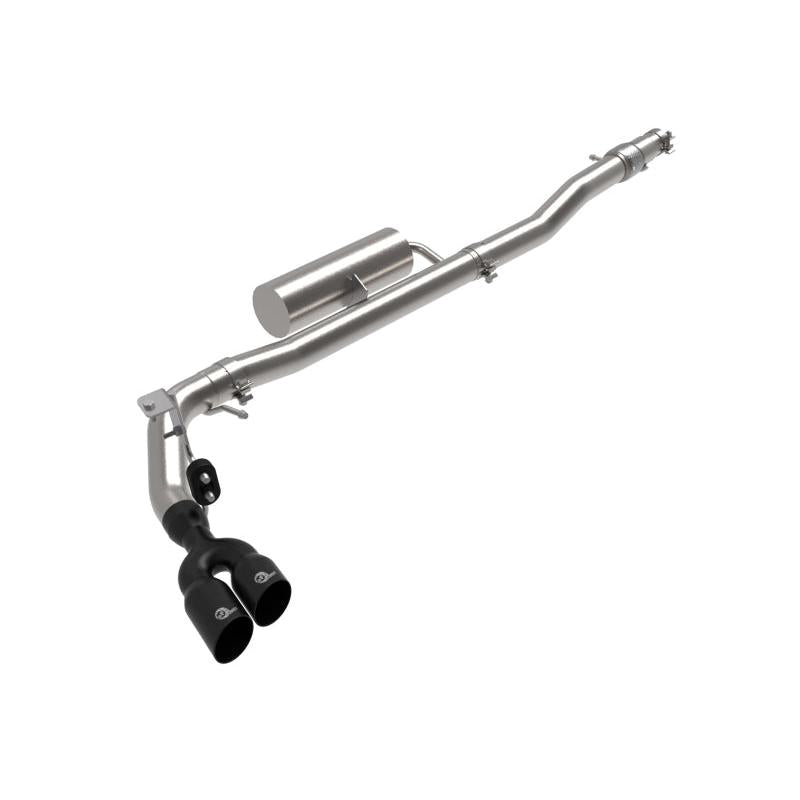aFe Rebel Series 3in 304 SS Cat-Back Exhaust Side Exit w/ Black Tips 19-20 Ford Ranger L4-2.3L (t)-SR1 Performance