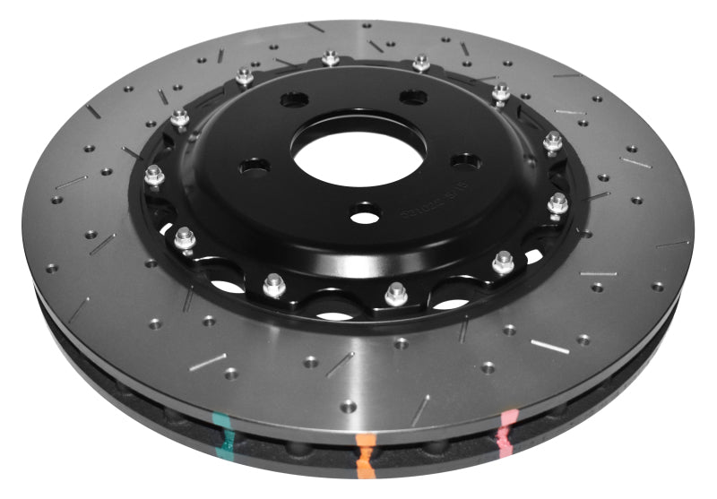 DBA 09+ Nissan 370Z and Infiniti G37 Sport Front Drilled & Slotted 5000 Series 2-Piece Rotors
