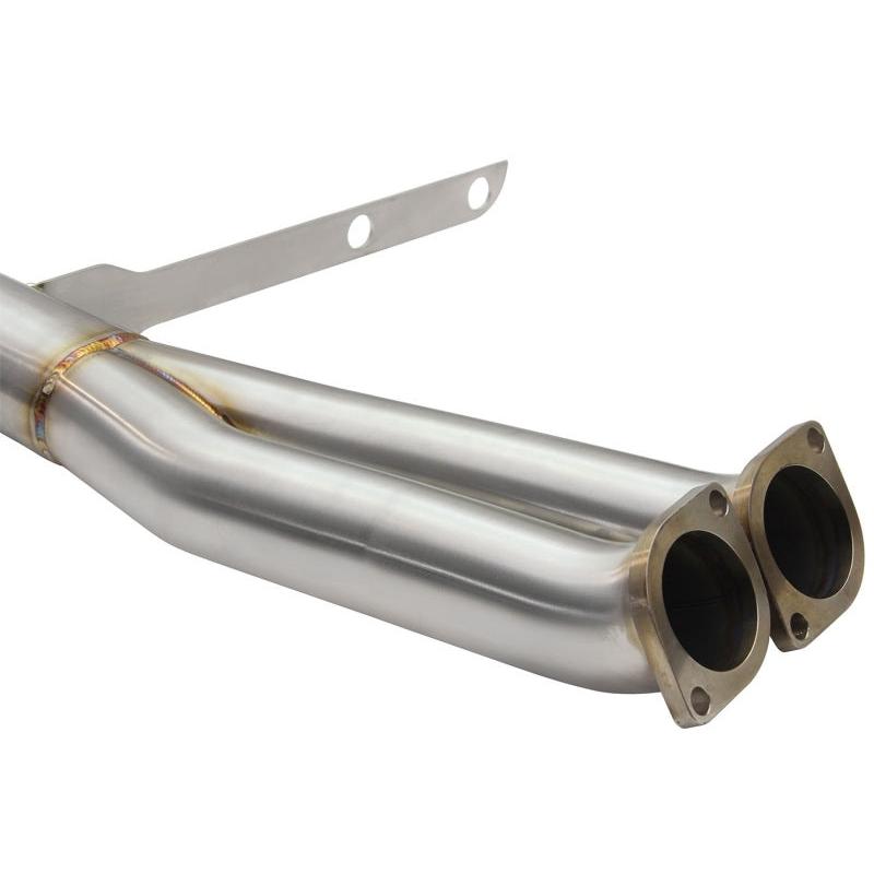 aFe MACHForce XP SS-304 Black Tip 3.0in-2.5in Dia Cat Back Exhaust 11-13 BMW 335i (E90/E92) 3.0L-SR1 Performance