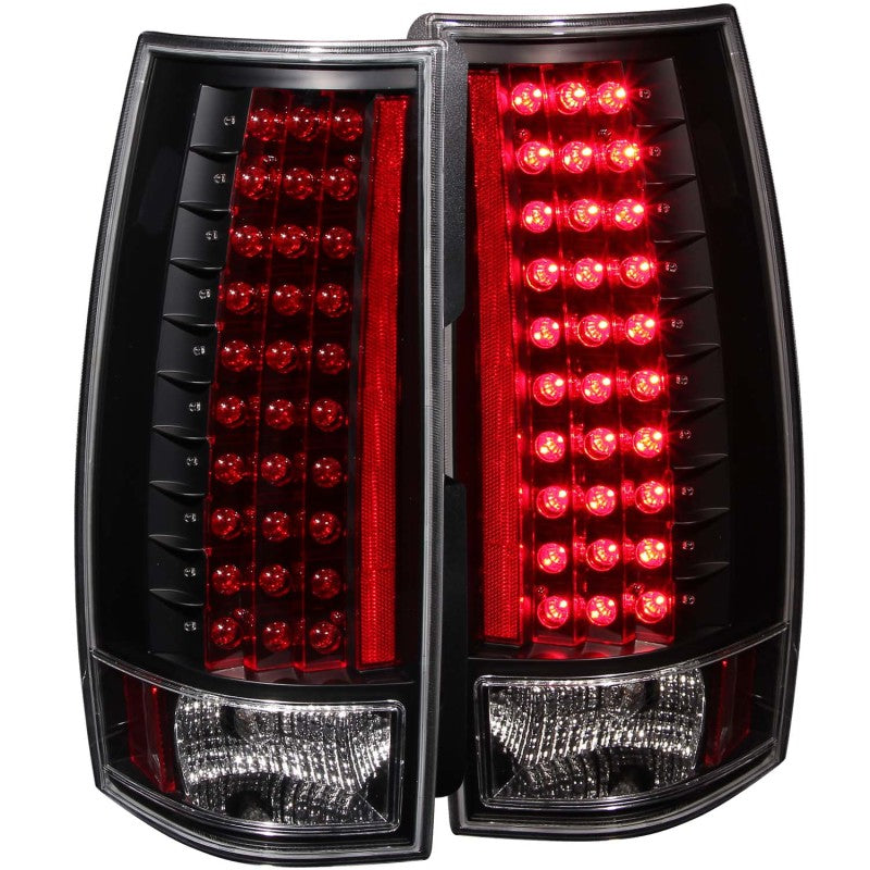 ANZO 2007-2013 Chevrolet Suburban LED Taillights Black-SR1 Performance