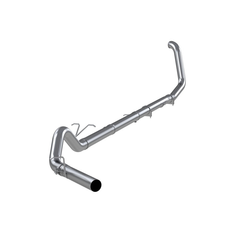 MBRP 1999-2003 Ford F-250/350 7.3L 4in Turbo Back Single No Muffler T409 SLM Series Exhaust System-SR1 Performance