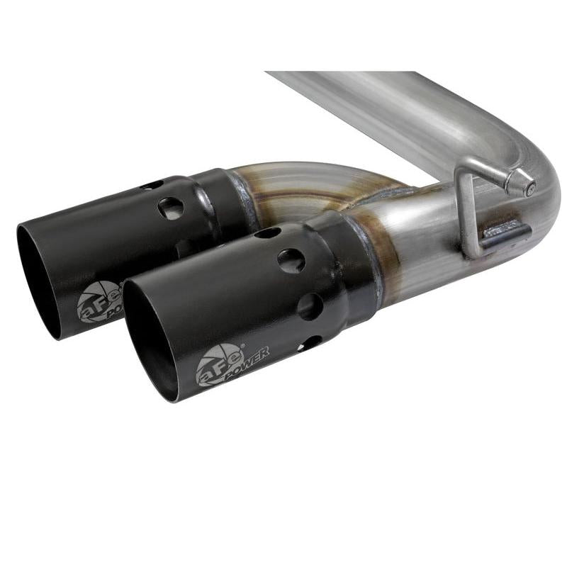 aFe Rebel Series DPF-Back 3in Side Exit SS Exhaust w/ IC Black Tip 2016 GM Colorado/Canyon 2.8L (td)-SR1 Performance