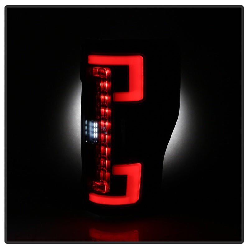 Spyder 17-18 Ford F-250 Super Duty (Excl LED Models) LED Tail Lights - Black (ALT-YD-FS17-LED-BK)-SR1 Performance