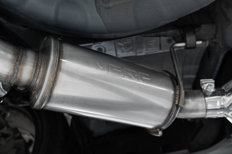 MBRP 2022+ Subaru WRX 3in Cat-Back Dual Split Rear Quad Carbon Fiber Tips Street Profile Exhaust-SR1 Performance