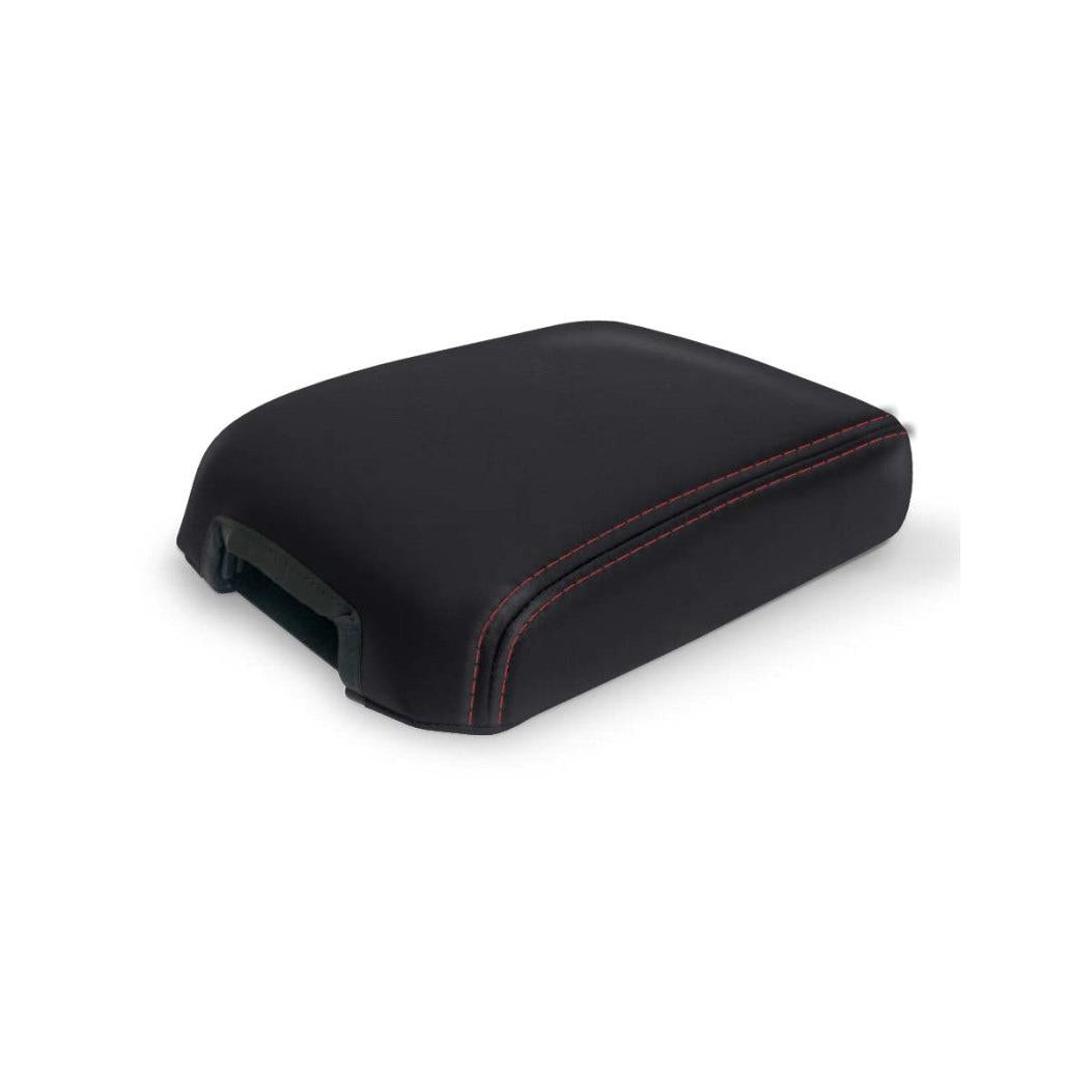 PRP 2016+ Center Console Cover Toyota Tacoma - Black with Red Stitching-SR1 Performance