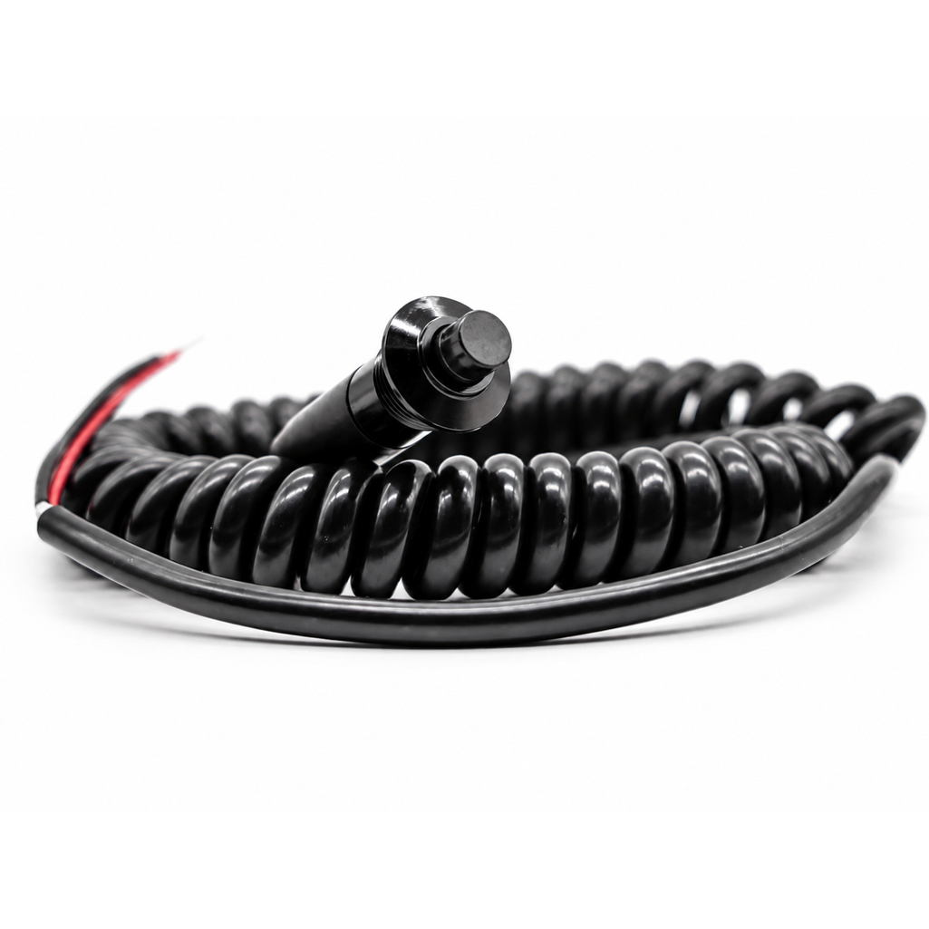 6' retractable (wound) cord with two 18-ga internal wires 810101B
