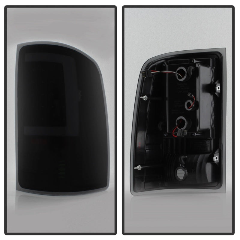 xTune 07-13 GMC Sierra 1500 LED Tail Lights - Black Smoke (ALT-ON-GS07-G2-LED-BSM)-SR1 Performance