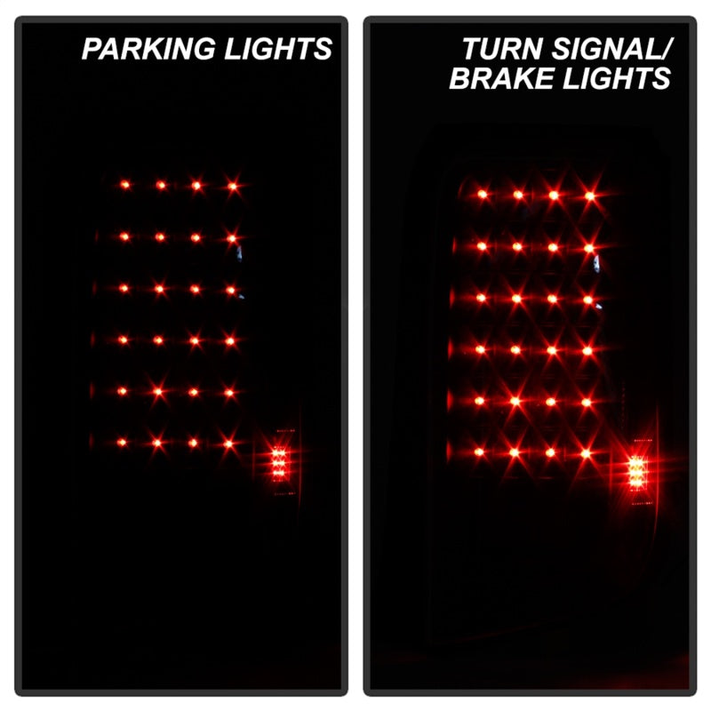 Xtune Scion Xb 08-10 LED Tail Lights Black ALT-ON-TSXB08-LED-BK-SR1 Performance