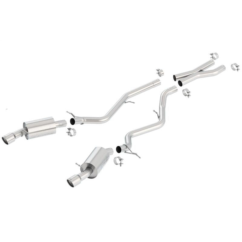 Borla 07-08 BMW 335i coupe/sedan aggressive catback exhaust system-SR1 Performance