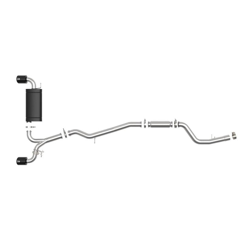aFe 2020 Toyota Supra L6-3.0L (t) Cat Back Exhaust-SR1 Performance