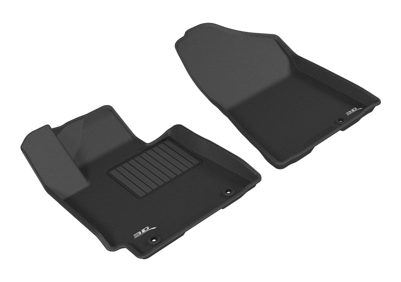 3D MAXpider 2016-2018 Hyundai Tucson Kagu 1st Row Floormat - Black-SR1 Performance