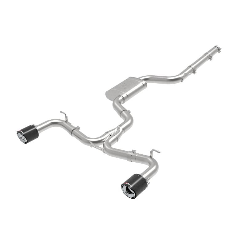 aFe MACHForce XP 3in-2.5in SS Exhaust Cat-Back 18-19 Volkswagen GTI (MK7.5) L4-2.0L (t) - Carbon-SR1 Performance