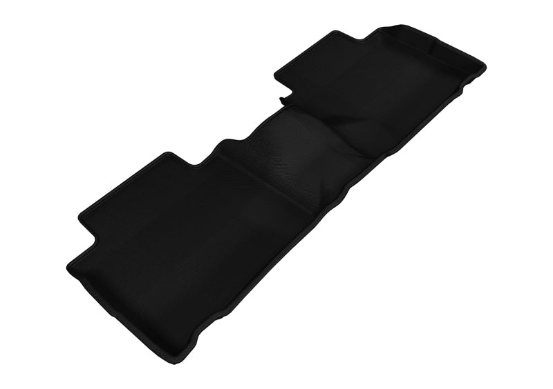 3D MAXpider 2014-2020 Nissan Rogue Kagu 2nd Row Floormats - Black-SR1 Performance