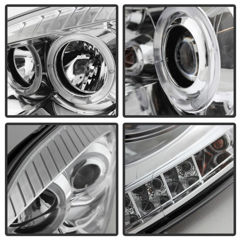 Spyder Dodge Ram 1500 06-08/Ram 2500 06-09 Projector Headlights LED Halo LED Chrm PRO-YD-DR06-HL-C-SR1 Performance