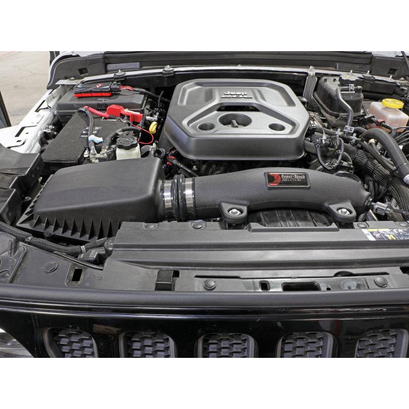 aFe Super Stock Induction System Pro 5R Media 18-21 Jeep Wrangler JL L4-2.0L (t)-SR1 Performance