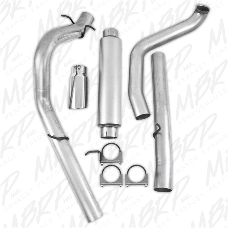 MBRP 1999-2003 Ford Excursion 7.3L Turbo Back Single Side-SR1 Performance