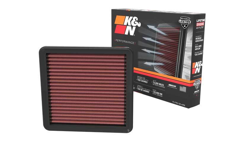 K&N 21-22 Hyundai Elantra 2500 1.6L/2.0L L4 Replacement Air Filter-SR1 Performance