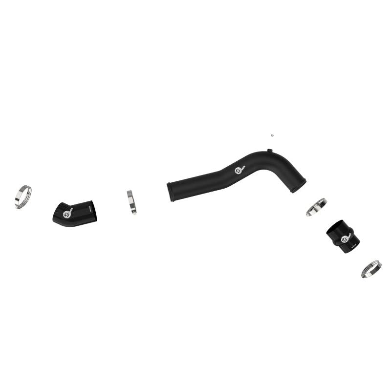 aFe 20-23 Ford Explorer ST V6 3.0L (tt) BladeRunner 2-3/4in Aluminum Cold Charge Pipe - Black-SR1 Performance