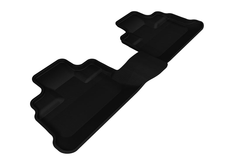 3D MAXpider 2007-2013 Jeep Wrangler JK Unlimited Kagu 2nd Row Floormats - Black-SR1 Performance