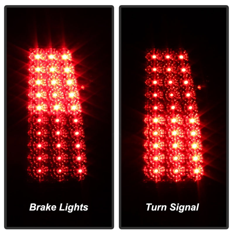 Xtune Chevy Silverado 1500/2500/3500 99-02 LED Tail Lights Red Smoke ALT-ON-CS99-LED-RS-SR1 Performance
