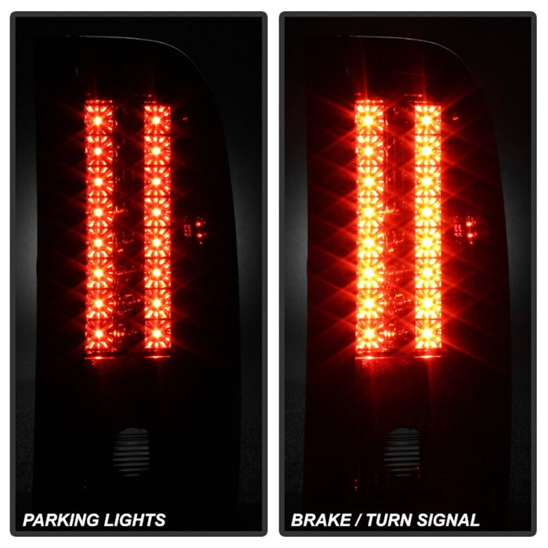 Spyder Chevy Silverado 07-13 LED Tail Lights Red Smoke ALT-YD-CS07-LED-RS-SR1 Performance