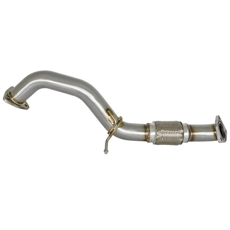 aFe Power Elite Twisted Steel 16-17 Honda Civic I4-1.5L (t) 2.5in Rear Down-Pipe Mid-Pipe-SR1 Performance