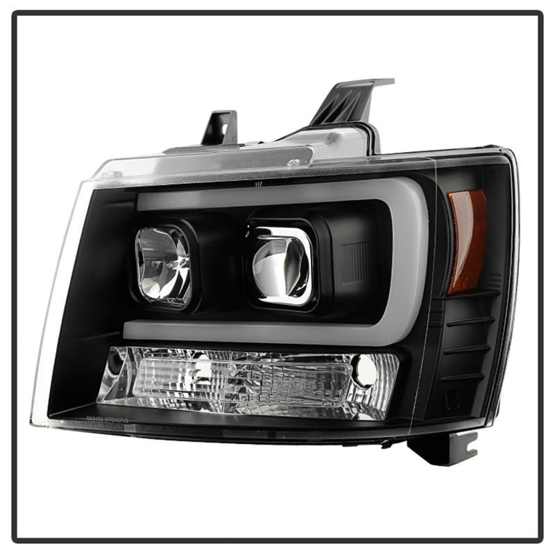 Spyder 07-14 Chevy Suburban/1500/2500/Tahoe V2 Projector Headlights Blk PRO-YD-CSUB07V2-DRL-BK-SR1 Performance