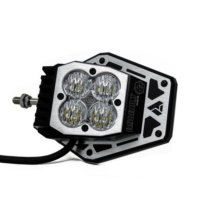 Baja Designs NightHawk Mirror Kit / Squadron Sports / 2.00in Tube Mount-SR1 Performance