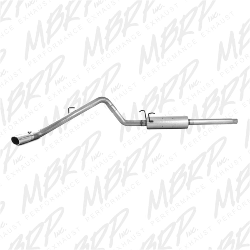 MBRP 2004-2005 Dodge Ram Hemi 1500 5.7L SC/CC-SB Cat Back Single Side-SR1 Performance