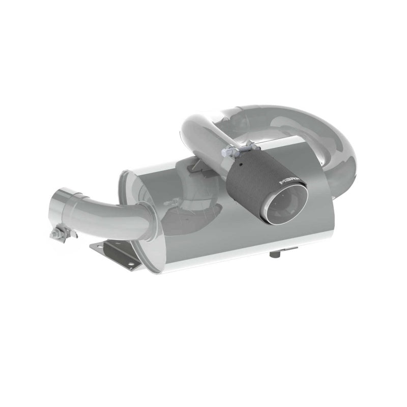 MBRP 18-19 Can-Am Maverick Sport 1000R Slip On Exhaust Center Exit - Performance Series-SR1 Performance
