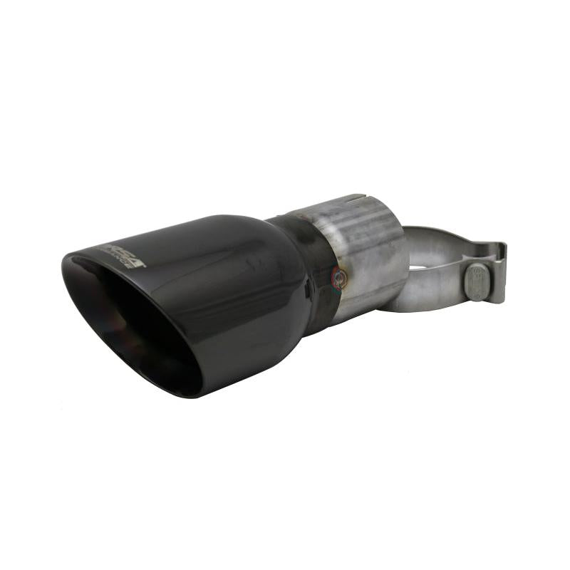 Corsa Single Universal 3.0in Inlet / 4.0in Outlet Black PVD Pro-Series Tip Kit-SR1 Performance