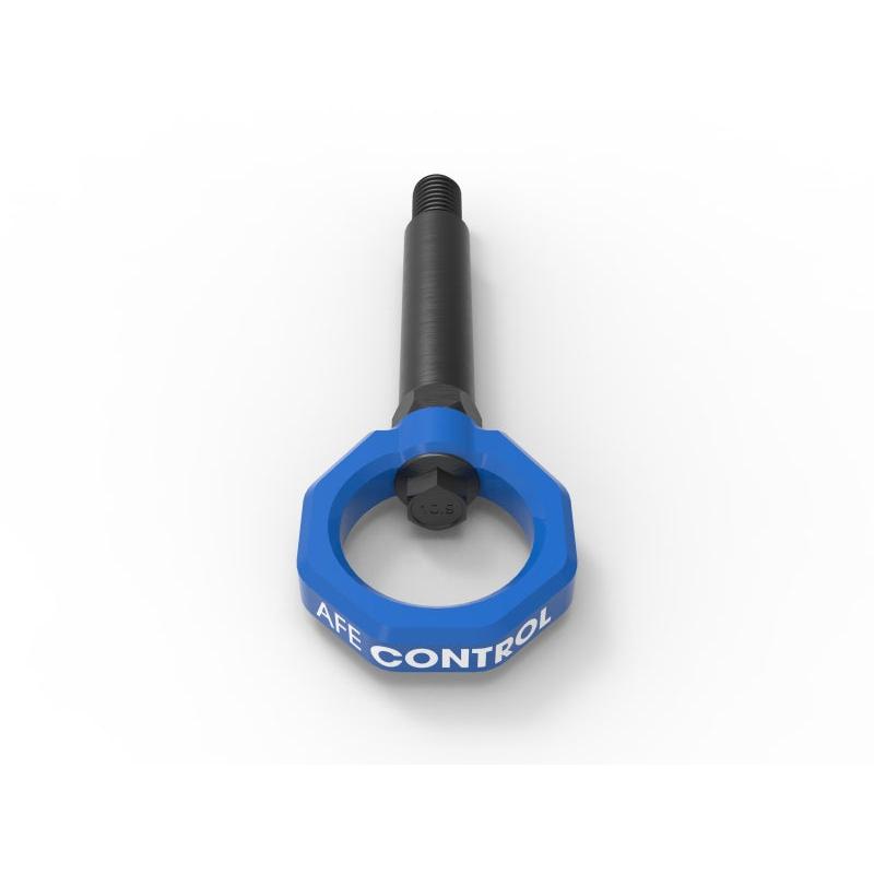 aFe Control Rear Tow Hook Blue BMW F-Chassis 2/3/4/M-SR1 Performance