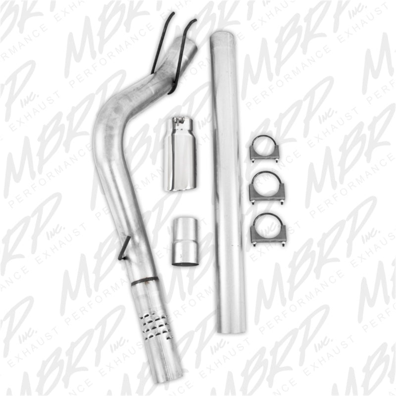 MBRP 2008-2009 Ford F250/350/450 6.4 L Filter Back Single Side-SR1 Performance