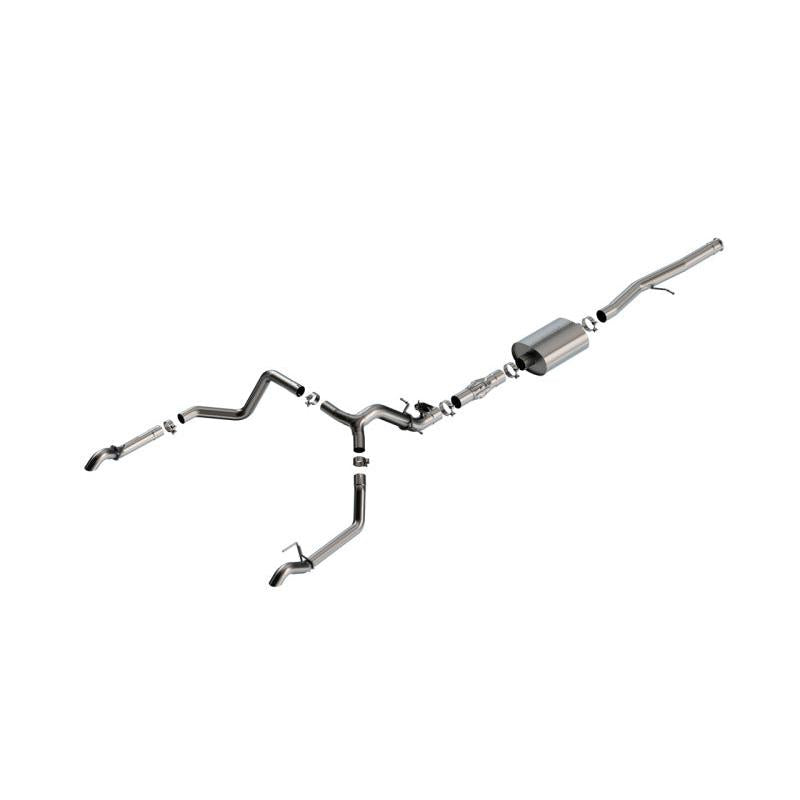Borla 2024 Chevrolet/GMC 1500 ZR2 & AT4X 6.2L V8 4WD 4DR ATAK Catback Exhaust w/ Turndown Tips-SR1 Performance