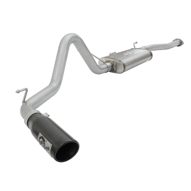 aFe MACH Force XP 2.5in Cat-Back Stainless Steel Exhaust System w/Black Tip Toyota Tacoma 13-14 2.7L-SR1 Performance
