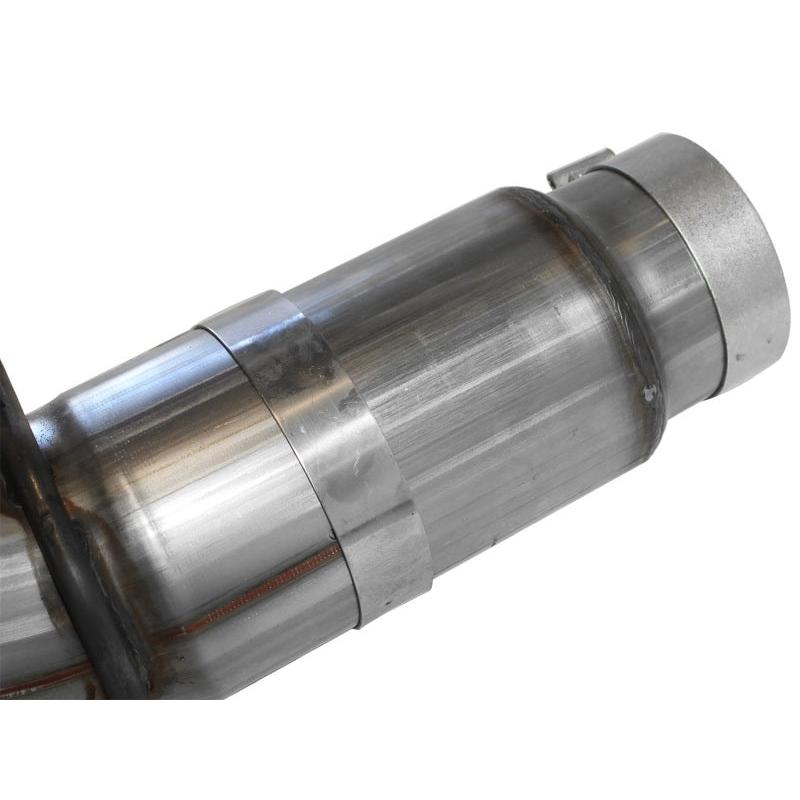 aFe MACHForce XP Exhaust 5in DPF-Back SS 11-13 GM Diesel Trucks V8-6.6L (td) (LML)-SR1 Performance