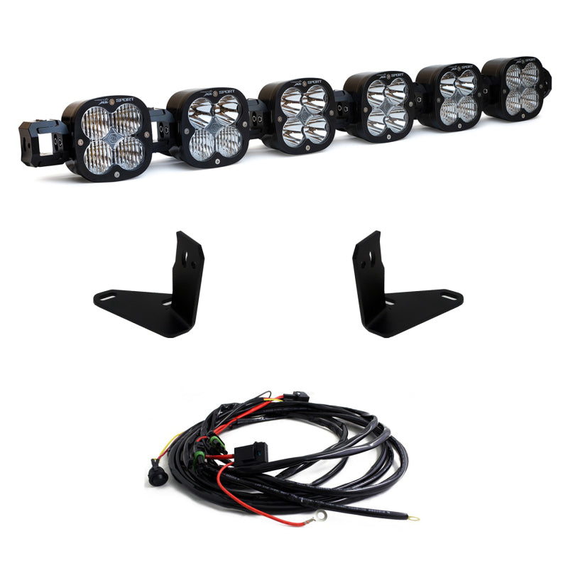 Baja Designs 2021+ Ford Bronco 6 XL Linkable Light Bar For Steel Bumper Mount-SR1 Performance