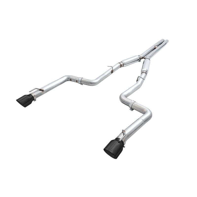 AWE Tuning 2015+ Dodge Charger 6.4L/6.2L Supercharged Track Edition Exhaust - Diamond Black Tips-SR1 Performance